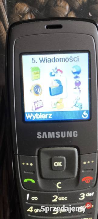 Telefon Samsung SGHC140 Gray Gliwice