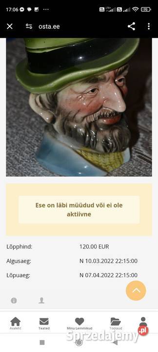 Antyczny Humidor pojemnik na cygara w stylu sprzedam