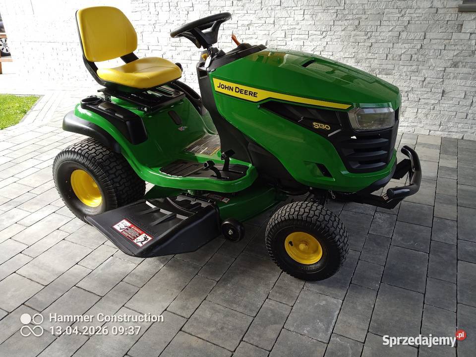 Traktorek kosiarka John Deere S130USA podkarpackie Sanok
