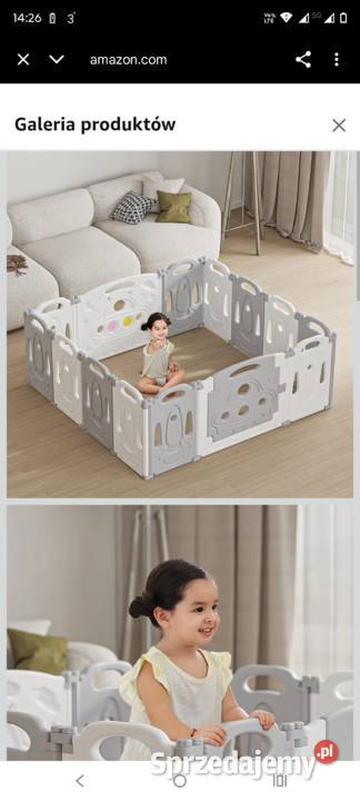 Składany kojec dzieci Gupamiga Zawiercie