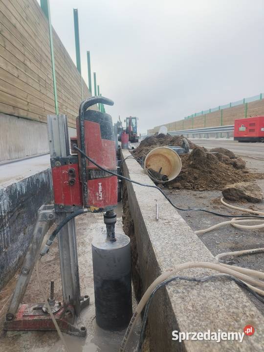 Wiercenie otworów przewierty odwierty cięcie Rozbiórki i wyburzenia Poznań