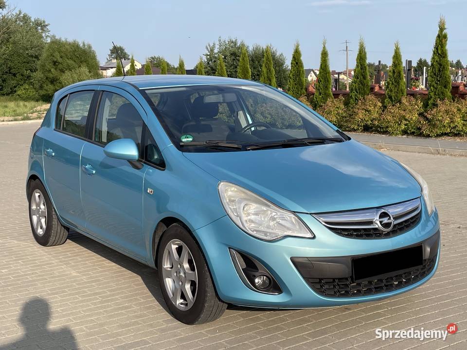 Opel Corsa 13 CDTI 95 2012r Alufelgi Wysokie Mazowieckie