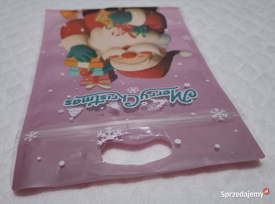 Worek strunowy reklamówka Merry Christmas Czeladź sprzedam