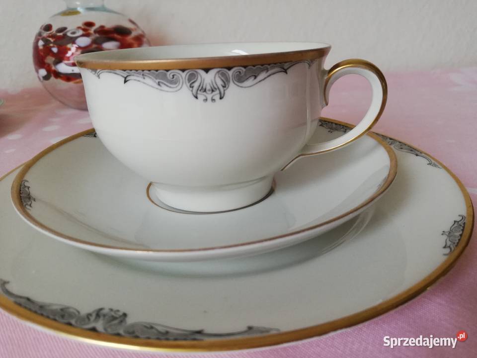 Trio Porcelana Alka Kunst trio porcelana KPM Ropa