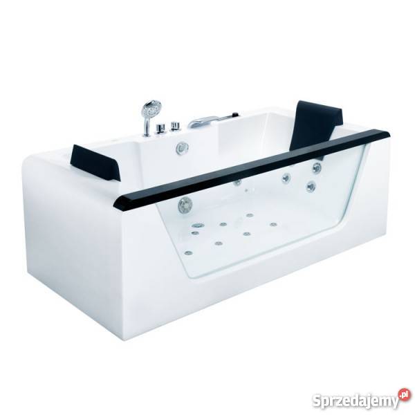 Piękna przeszklona wanna z hydromasażem Eago wielkopolskie sprzedam