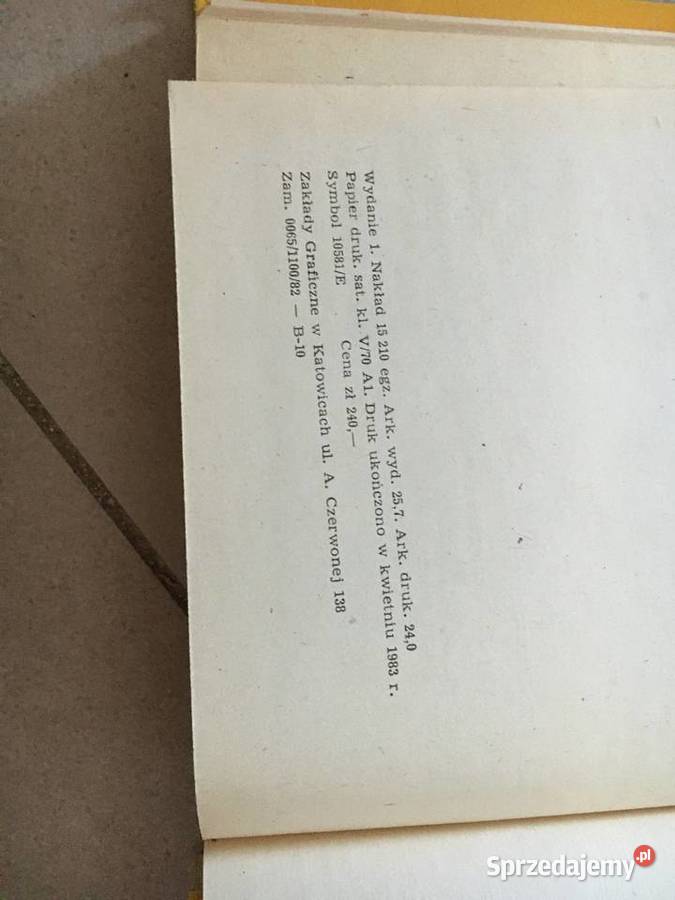 Kształtowniki stalowe gięte Poradnik Antykwariat Łęczyca sprzedam