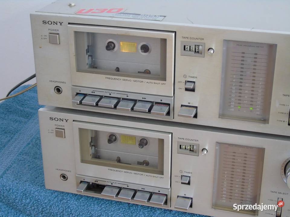 2 Magnetofony Sony TCU30 Vintage WYSYŁKA Jasło