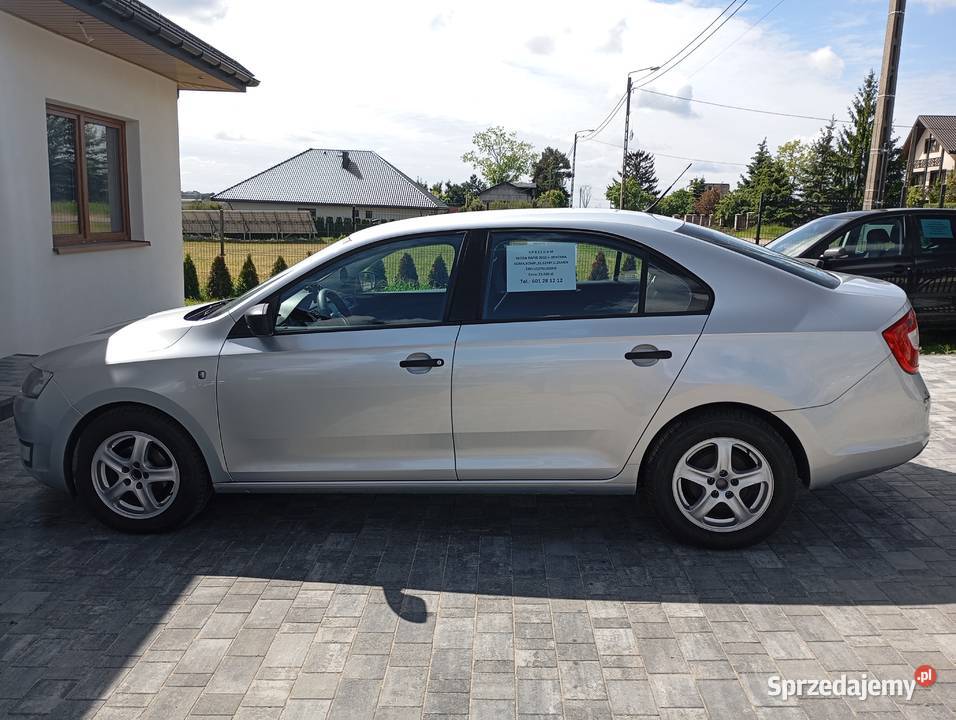 Skoda Rapid 2015r 12 TSI Benzyna Salon Polska Łęczyca