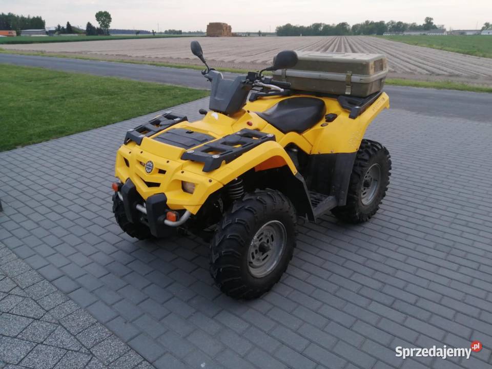Quad Can am Outlander 400 ccc Bombardier Brp Motocykle, skutery, quady wielkopolskie Chwałkowo sprzedam