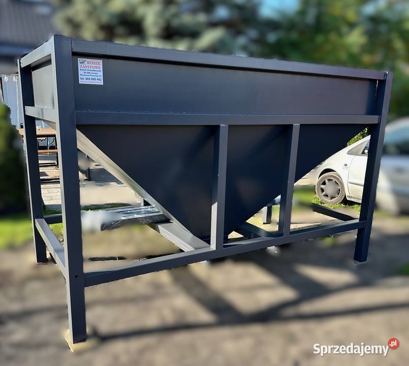 Kosz Kontener zasypowy paczkarka zasobnik 20m3 łódzkie Niedrzew Pierwszy