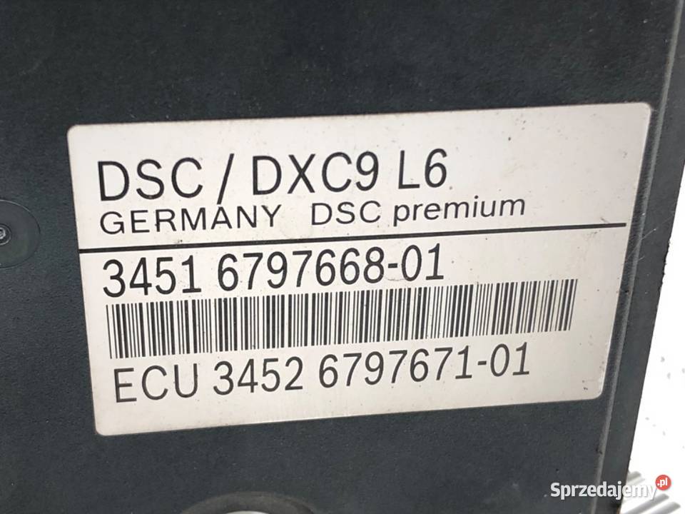 POMPA ABS BMW F10 6797670 20 245 0916 podkarpackie