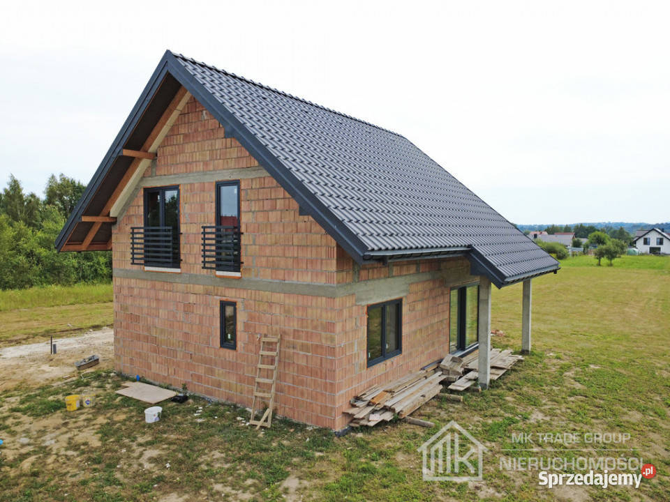 Kłaj nowy dom wolnostojący pow 130m2 kanalizacja sprzedam