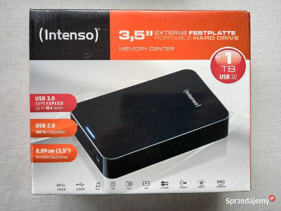 Obudowa Intenso 35 dyski SATA USB 30 Tomaszów Lubelski sprzedam