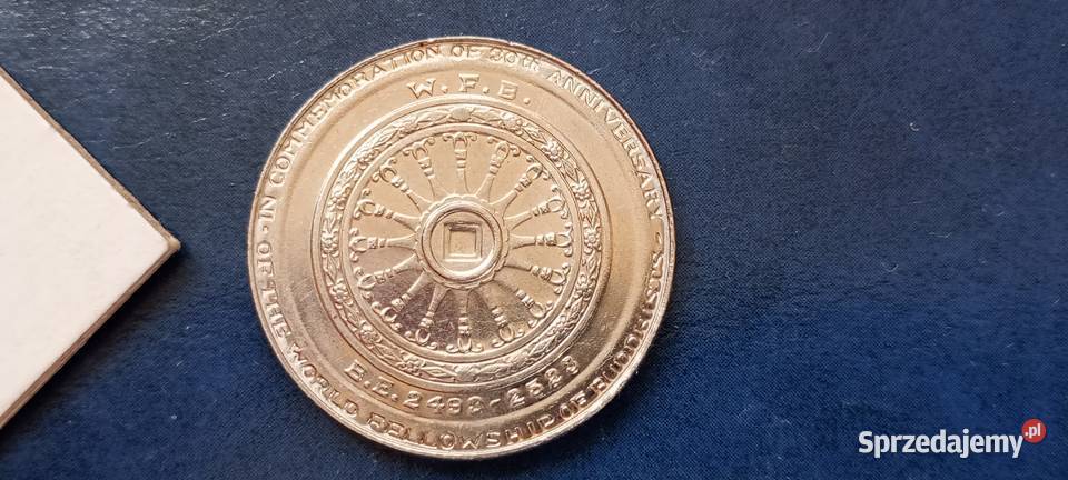 Stare monety 10 baht 1980 Tajlandia Numizmatyka Lesko sprzedam