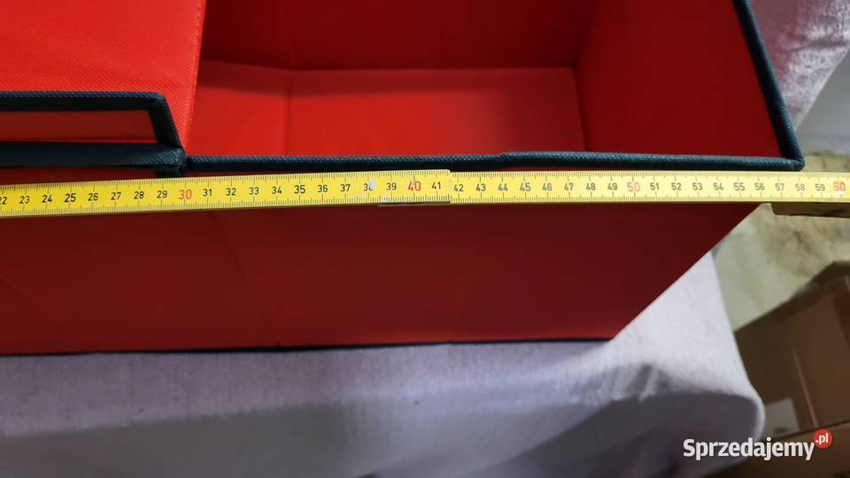 Duże składane pudełko do przechowywania Pozostałe Dom i Ogród Brzezna