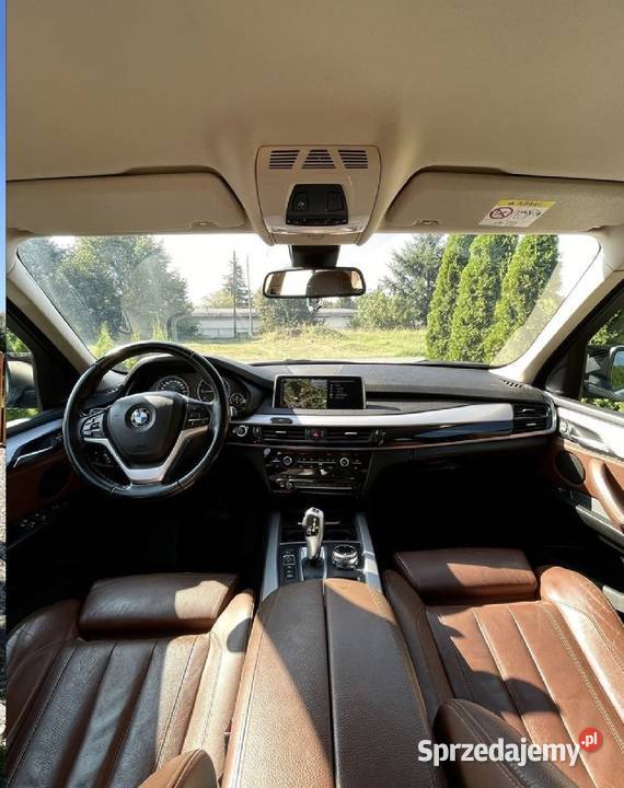BMW X5 F15 20 xDrive25d Sport 2014 Automat 4x4 nieuszkodzony zachodniopomorskie Chojna