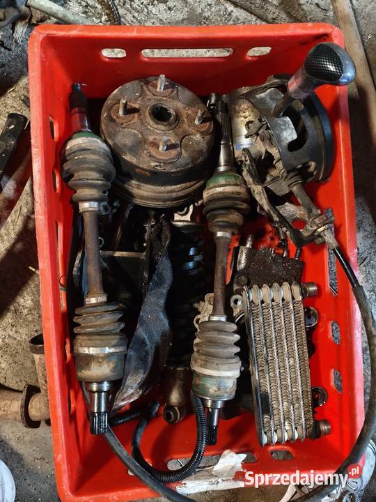 Quad Yamaha kodiak 400 4x4 na części Iskrzynia