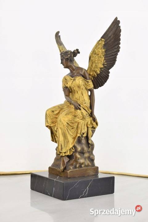 Anielica Victoria Figura Rzeźba z Brązu Kraków