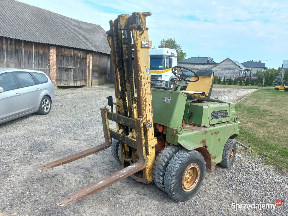 Wózek widłowy STEINBOCK udźwig 2 tony HYSTER RAK lubelskie Zamość sprzedam