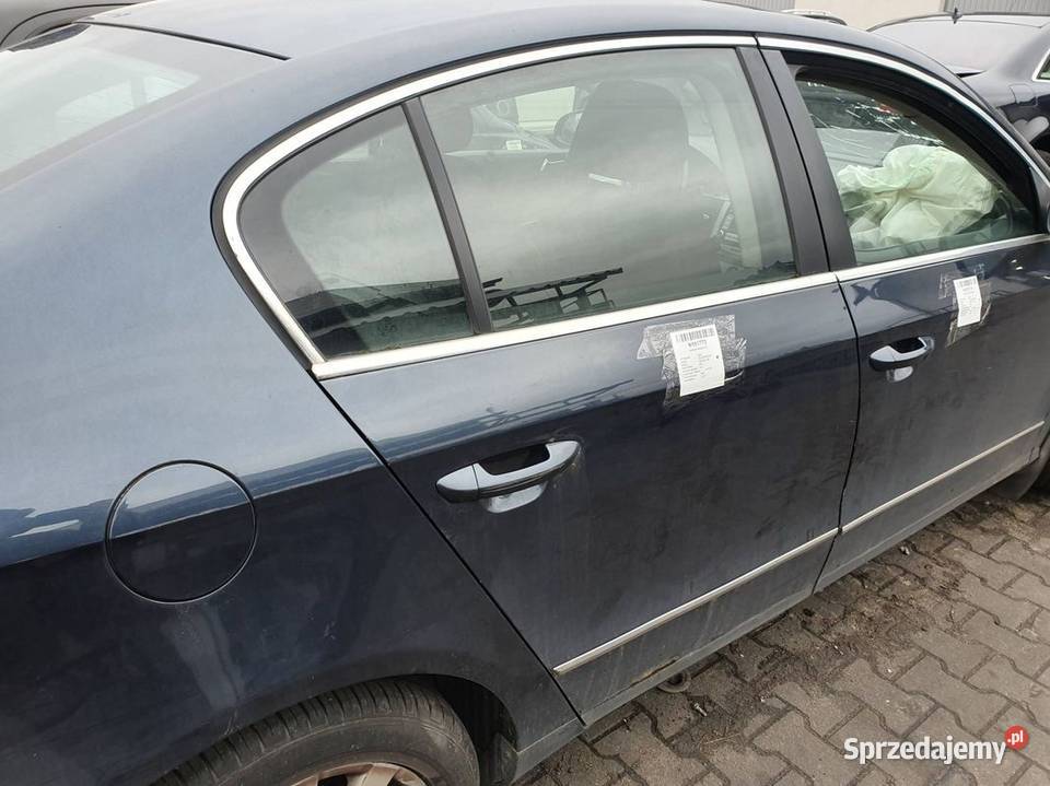 DRZWI PRAWE TYŁ VOLKSWAGEN PASSAT B6 LC5F Lipno sprzedam