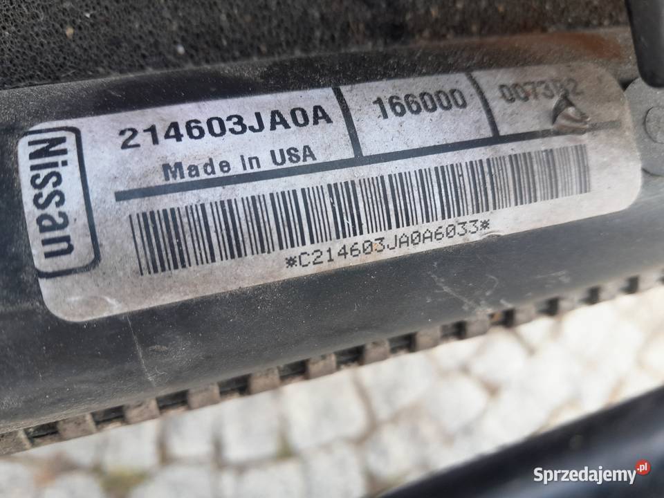Chłodnica silnik koła maska drzwi pathfinder r52 Mirzec