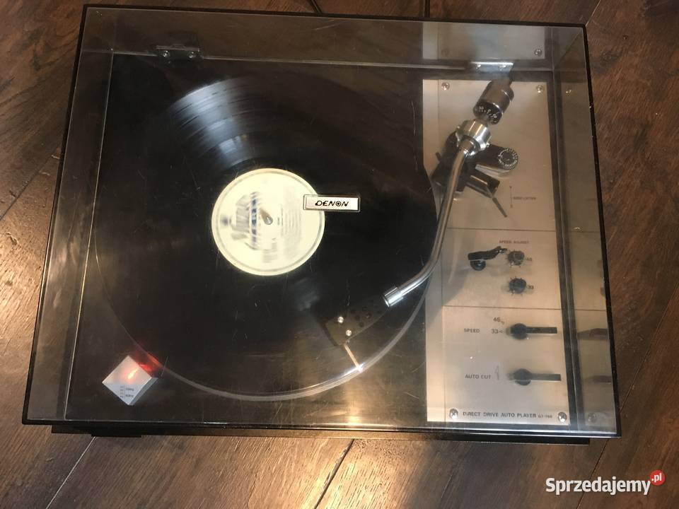 gramofon denon direct drive vintage