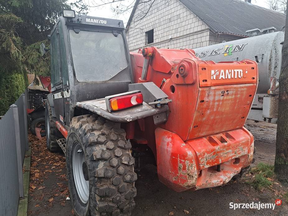 ładowarka teleskopowa manitou 2007rbudowlana tak Zambrów