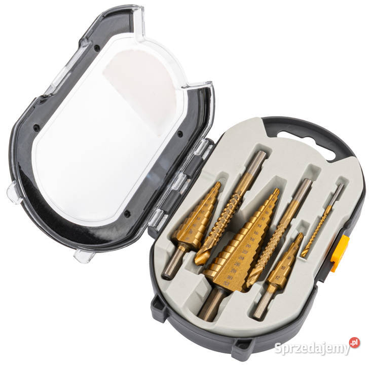 wiertła stopniowe frezujące do metalu hss drewna sprzedam