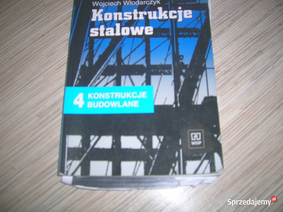 Konstrukcje stalowe ISBN 9788302075971 Czarna