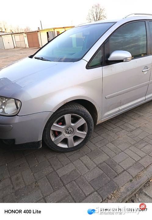 Sprzedam na czesci VW turan 19tdi Konin