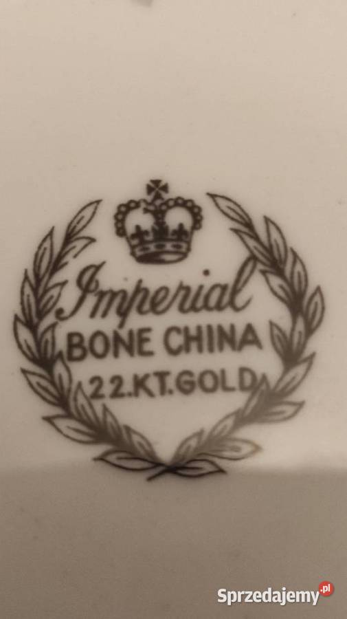 ANGIELSKA PORCELANA KOSTNA ZE SCENKAMI Pabianice