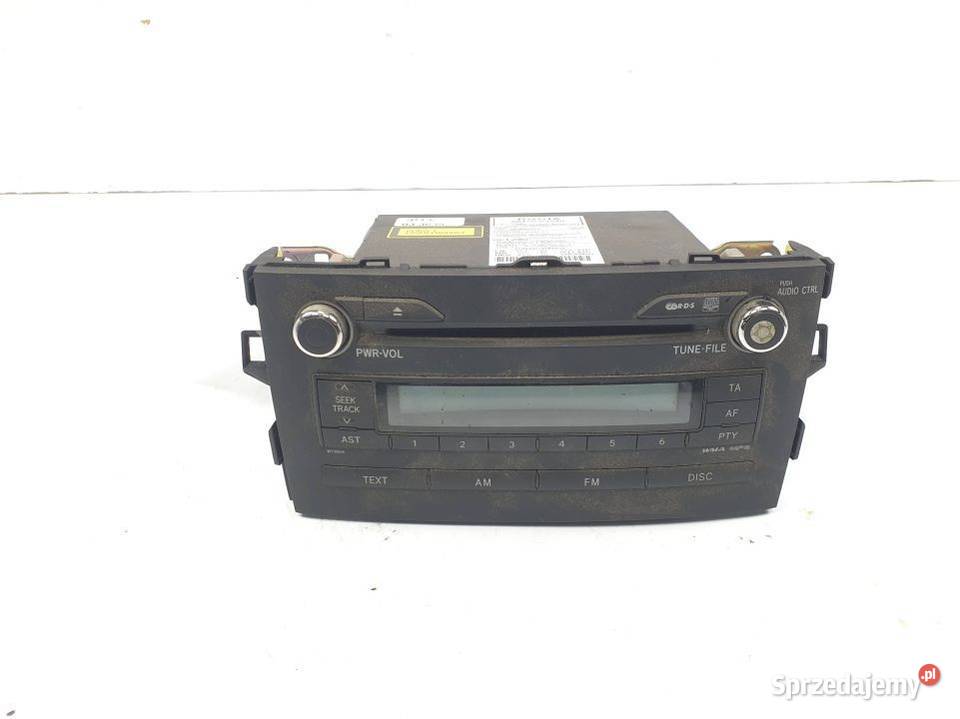 RADIO TOYOTA AURIS I 8612002510 Lipno