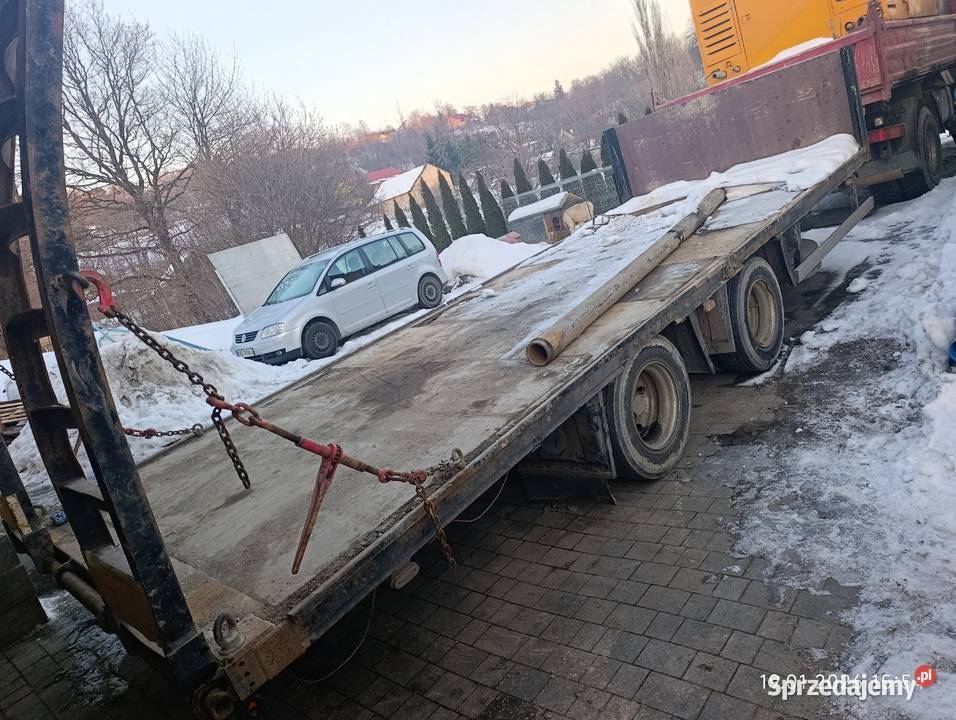 Przyczepa niskopodwoziowa wielton