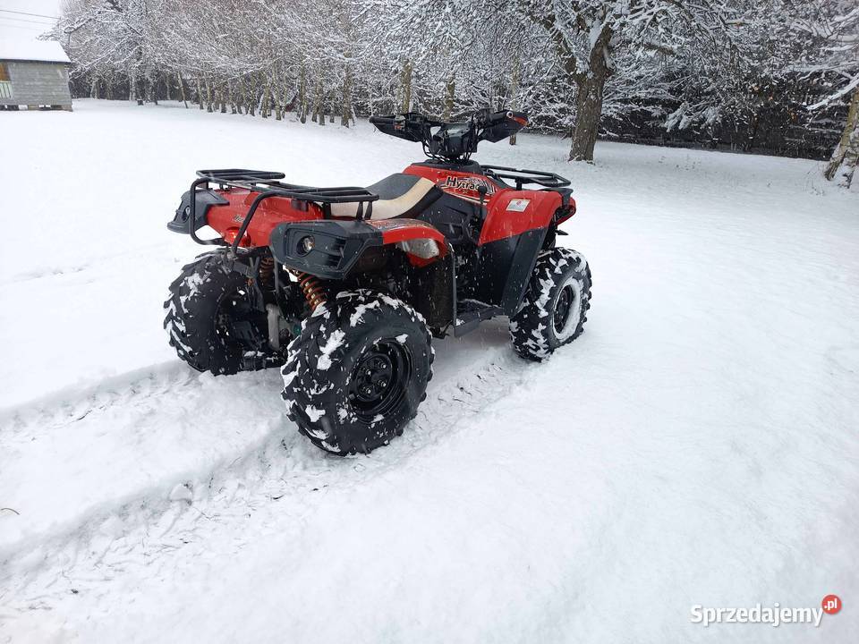 Quad Linhai Hytrack 410 4x4 Bez homologacji Rok produkcji 2014 mazowieckie Jedlińsk