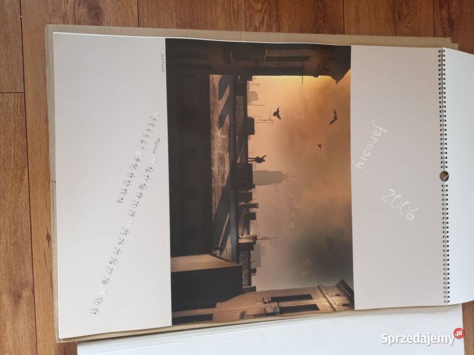 Zestaw kalendarzy Town z miasta Łodzi Konstantynów Łódzki