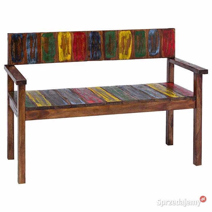 vidaXL Krzesła stołowe 4 lite drewno z Krzesła Warszawa