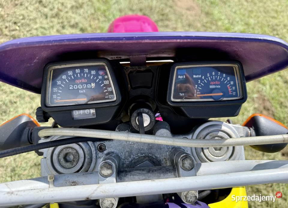 KULTOWA APRILIA RX 50 z lat 90 Oryginał z Włoch 20000km Aprilia Poddębice
