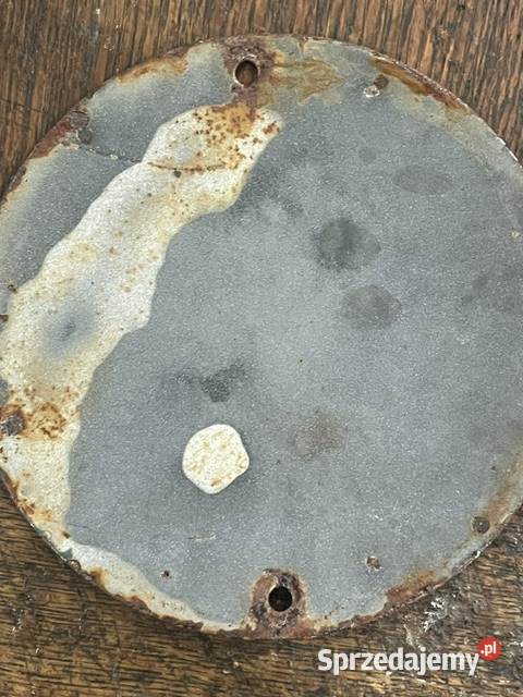 Tablica emaliowana Achtung Minen Kraków