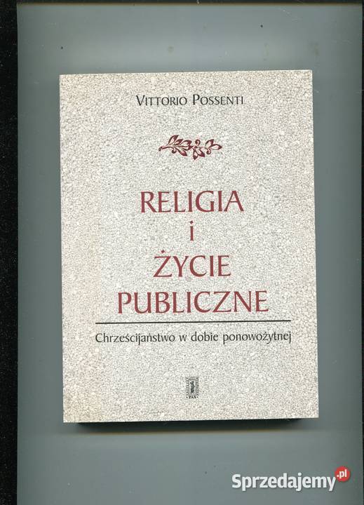 Religia i życie publiczne Chrześcijaństwo w Kultura i Rozrywka Szczecin sprzedam