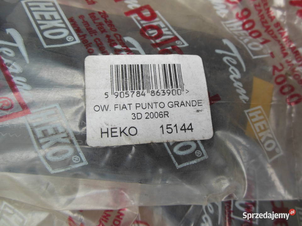 Owiewki FIAT Grande Punto 3d 2006 owiewki osobowe Kozy sprzedam