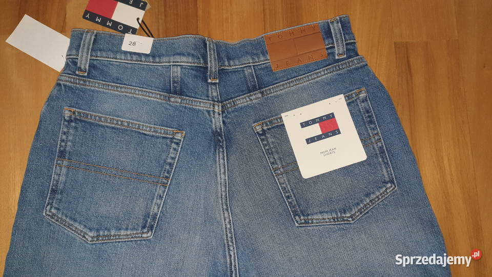 Tommy Hilfiger damskie krótkie spodenkimom jean mazowieckie Warszawa