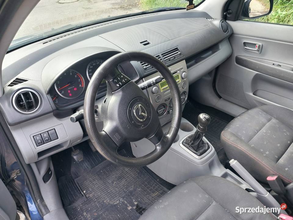 Mazda 2 2004 3500zl nowe sprzęgło i akumulator klimatyzacja Sosnowiec