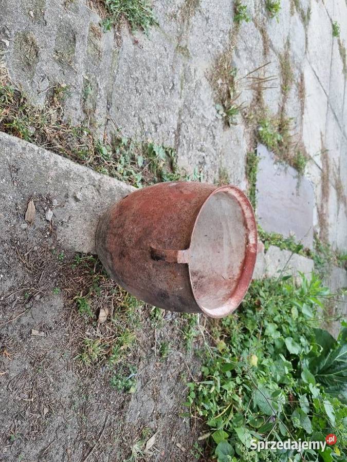 garnek żeliwny Mszczonów