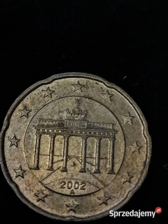 20 euro cent 2002r błędne tłoczenie