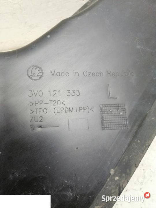 SKODA SUPERB 3V0 KIEROWNICA POWIETRZA LEWA Kozubszczyzna
