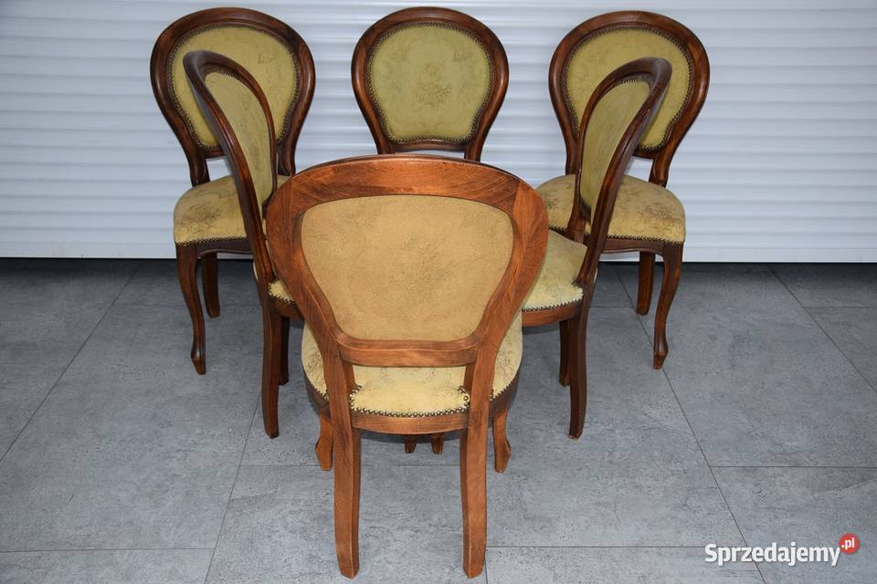 krzesła medaliony 6 sztuk super stan Olsztyn