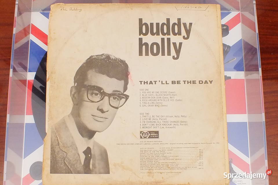 Winyl Thatll Be The Day Buddy Holly płyta winylowa dolnośląskie