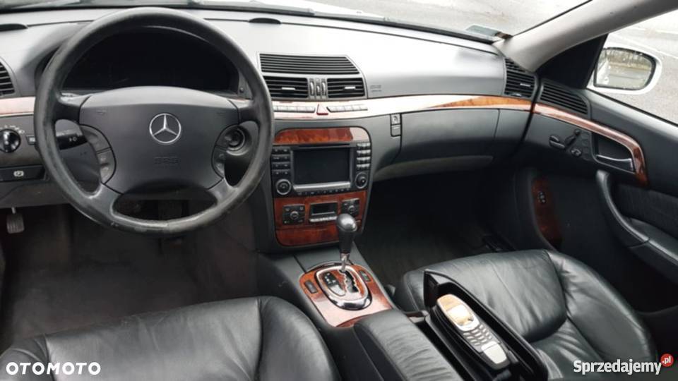 Mercedes 320 SKlasa W220 32 CDI 204 2004 LONG reflektory ksenonowe kujawsko-pomorskie Bydgoszcz