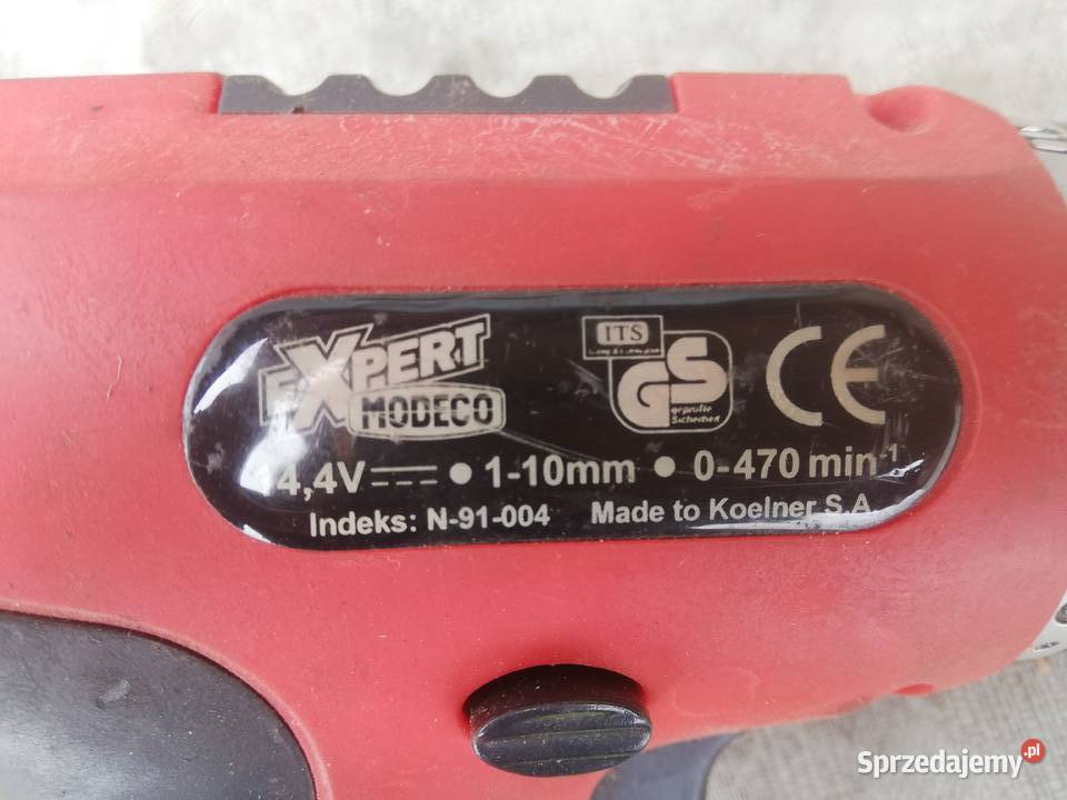 wiertarka akumulatorowa Expert Modeco v144 v 110 Koluszki