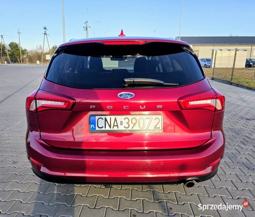 Ford Focus Benzyna Stan Wzorowy Red Full LED Rok produkcji 2020 Nakło nad Notecią